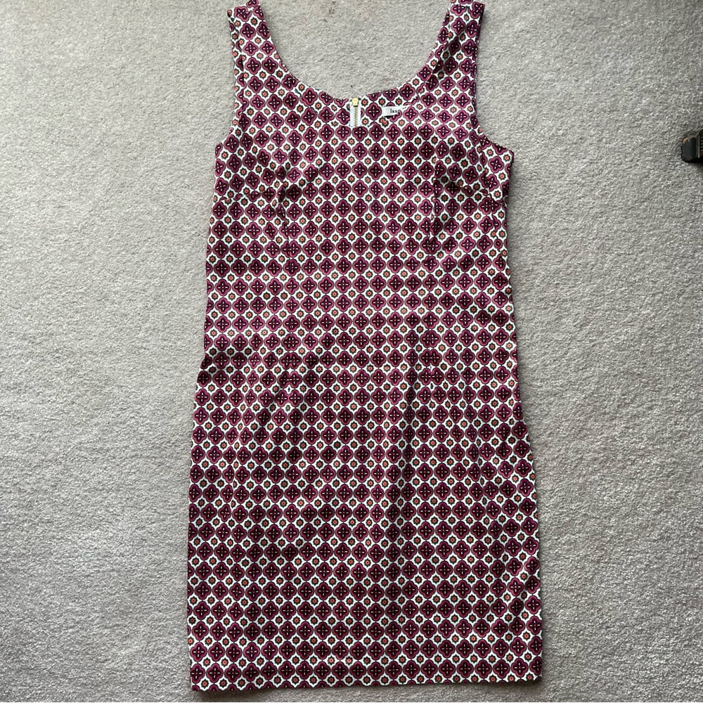 Laundry by Design Pink White Pattern cotton mini dress‎ size 4